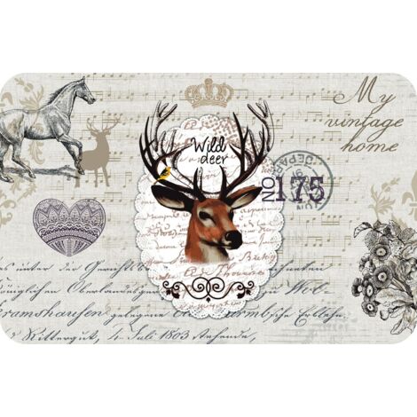 d-c-table® Tischset Rio Wild Deer 44 x 29 cm, braun Tischset