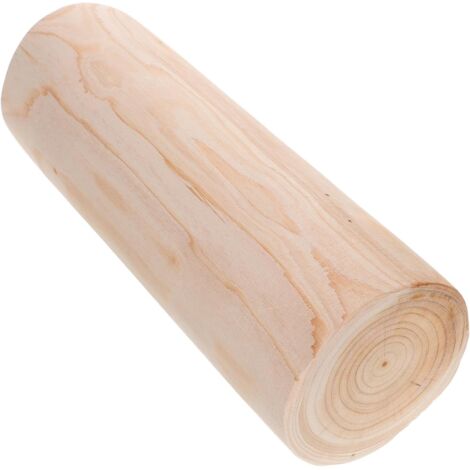 D coratives en Bois Naturel Rondes 10 11 CM X 30 CM Support