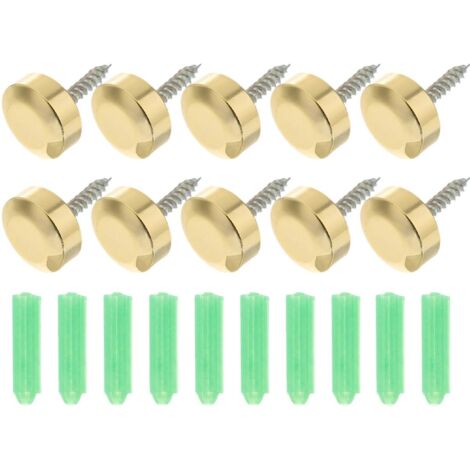 d coratives pour miroirs sans cadre 16 mm capuchon dor en
