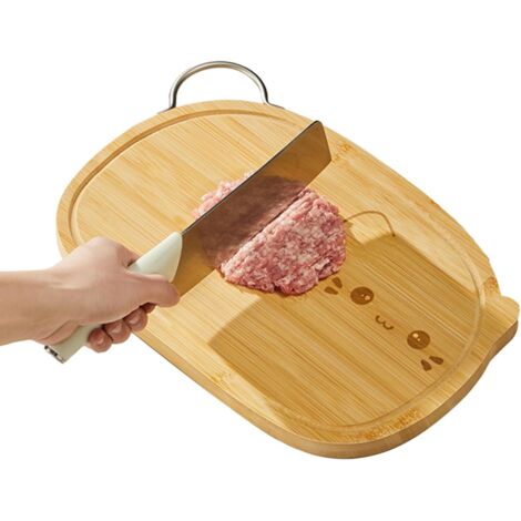 d couper en bois Planche d couper viande avec poign e
