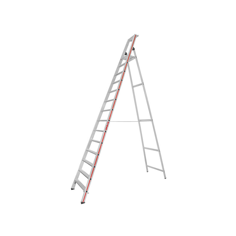 Hymer - Escabeau 14 marches - Hauteur atteignable 5.25m - 8026/14