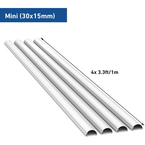 Goulotte de câblage SES® à bords pleins et perforations du fond : GN-HF-S