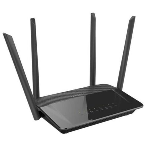 D-Link AC1200 Dual Band routeur sans fil Gigabit Ethernet Bi-bande (2,4 GHz / 5 GHz) 4G Noir