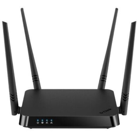 D-Link AC1200 WLAN-Router Gigabit Ethernet Dual-Band (2,4 GHz/5 GHz) Schwarz