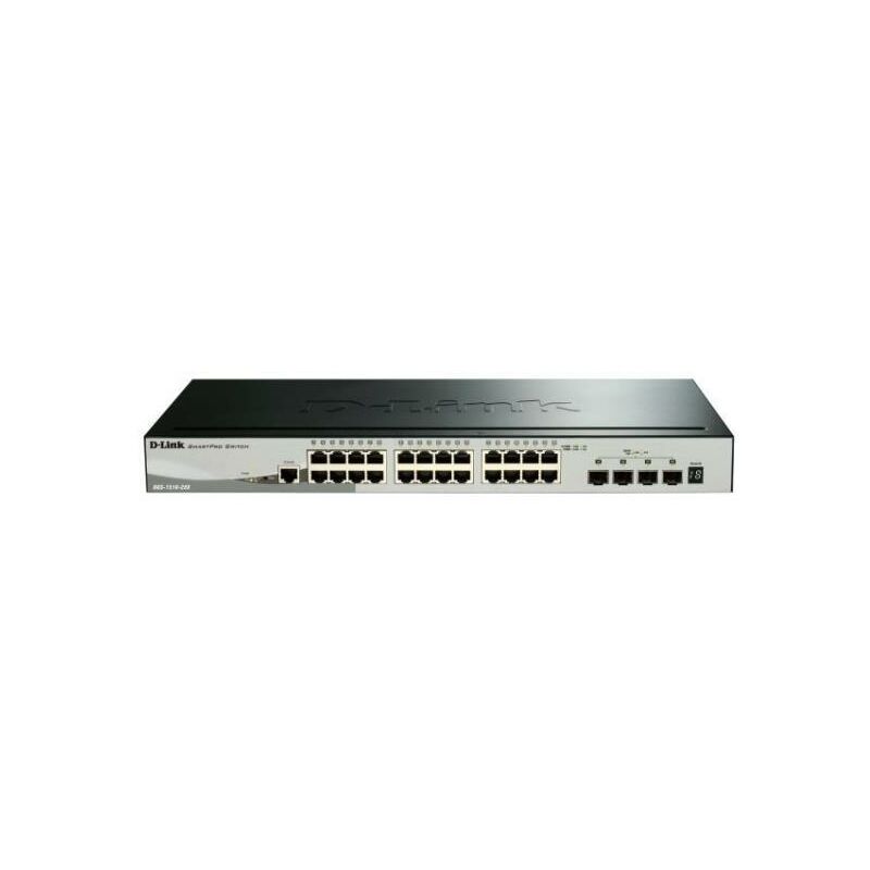 Image of Dlink - D-Link Switch DGS-1510 Gestito L3 Gigabit Ethernet (10/100/1000) Nero