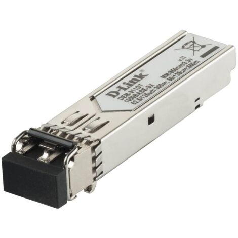D-Link DEM-311GT Transceiver in Fibra Ottica per Switch, Modulo SFP, 1000 Base, SX Port, 550 m