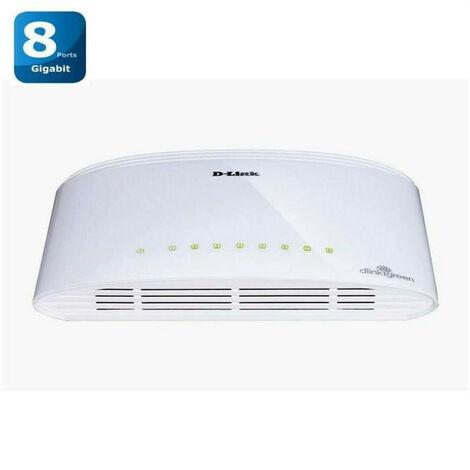 D-Link DGS-1008D - Switch Gigabit 8 ports