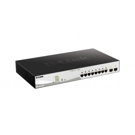 D-Link DGS-1210-10MP/E Switch 10Gb PoE+ 2xSFP 130W