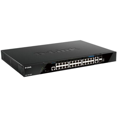 D-Link DGS-1520-28MP/E Switch 20xGbE PoE 2x10 SFP+