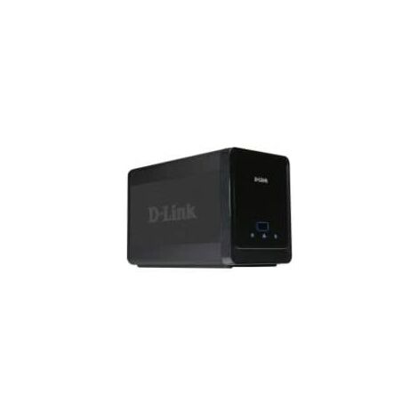 D-link DNS-722-4 - Servidor de Video (Memoria Flash 32 MB, SATA, Raid 0/1, Puerto Gigabit Ethernet), Color Negro