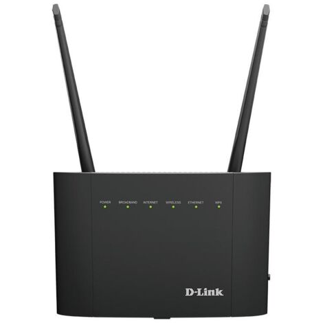 D-Link DSL-3788 router wireless Gigabit Ethernet Dual-band (2.4 GHz/5 GHz) Nero