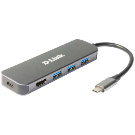 D-Link DUB-2333 5-in-1 USB-C Hub HDMI/PD