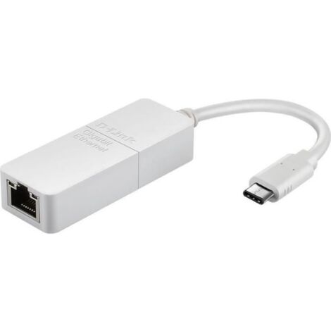 D-Link DUB-E130 - Netzwerkkarte, USB Typ C, Gigabit Ethernet, 1x RJ45