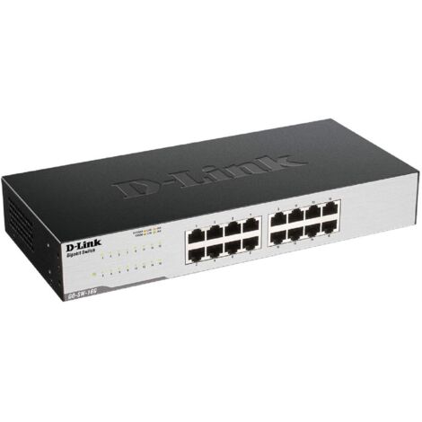 D-Link GO-SW-16G - Switch, 16-Port, Gigabit Ethernet (GO-SW-16G/E)