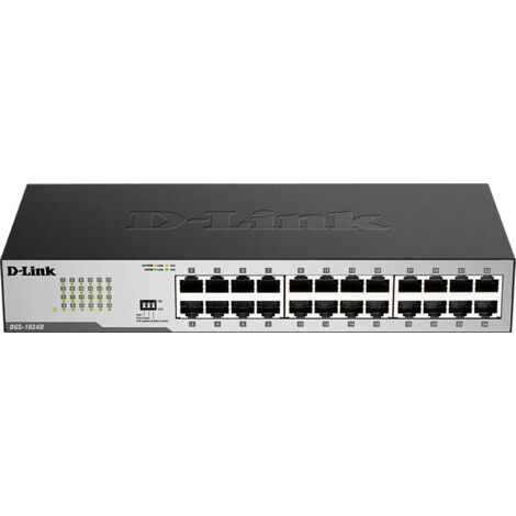D-LINK Switch 24 x 1000/100/10Mbps, Niezarządzalny