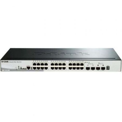 D-link switch 28 ports 10/100/1gbit w/2 10g sfp + 2 sfp