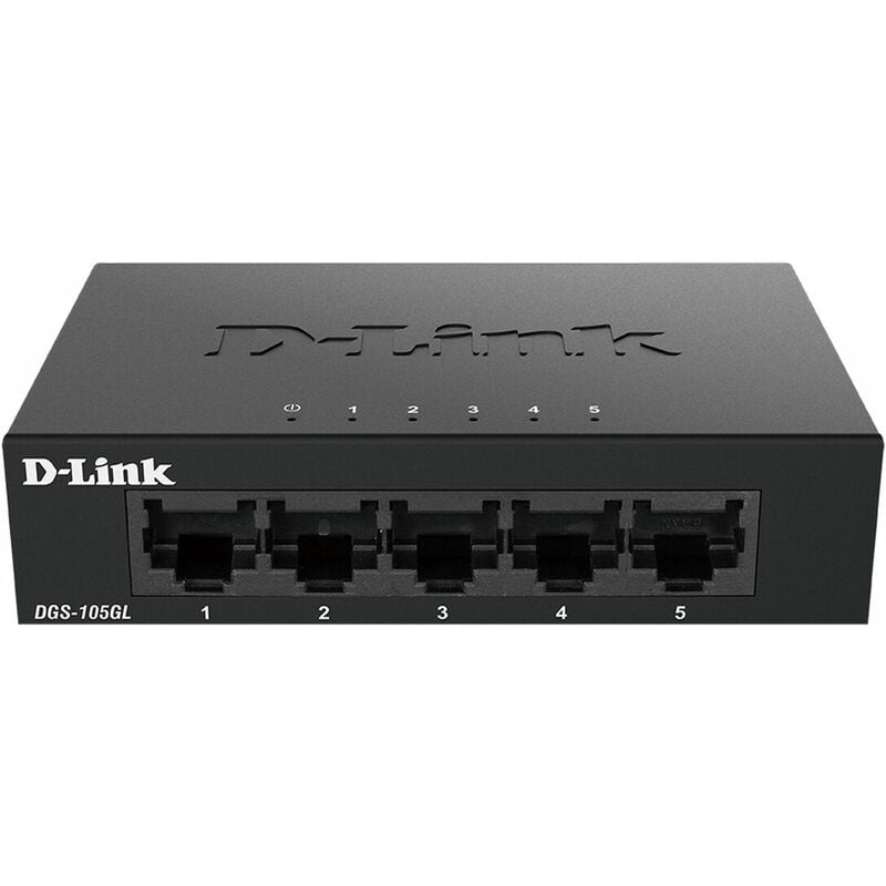 

Switch de Sobremesa DGS-105GL 5xGB Plug&Play Negro - D-link