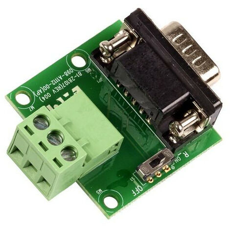 D-sub-to-terminal PROFIBUS DP adapter card for DG1 variable frequency drives EATON DXG-MNT-PROFIBUS