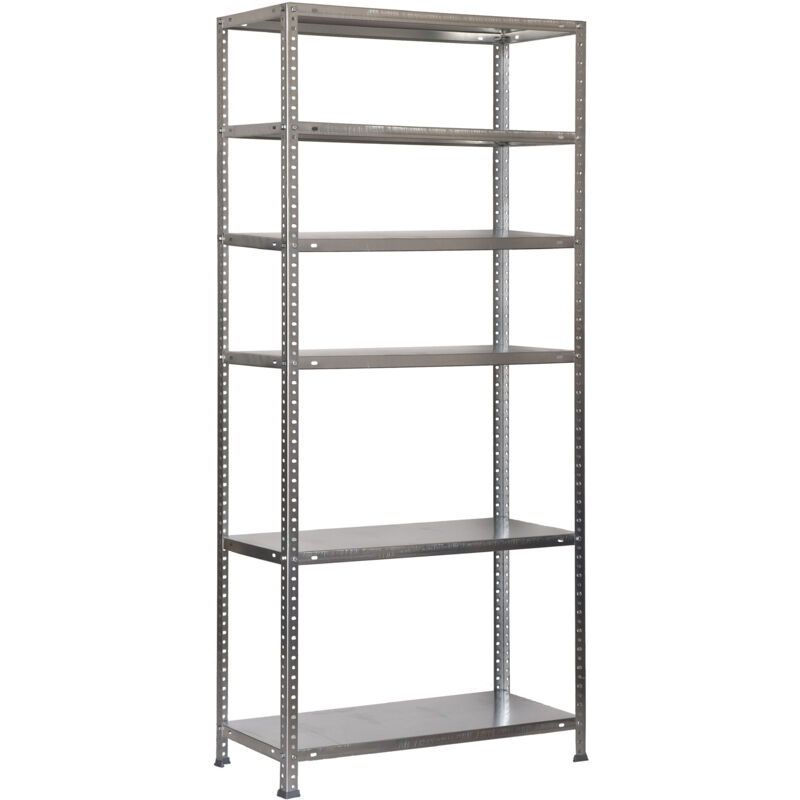 Simonrack - simon classic étagère en métal avec vis de 6 étagères (200x90x30cm) galvanisée Simonrack - simon classic étagère en métal avec vis de 6 étagères (200x90x30cm) galvanisée