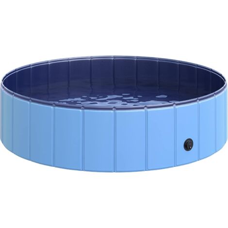 D01–004bu Vasca da bagno per cani blu