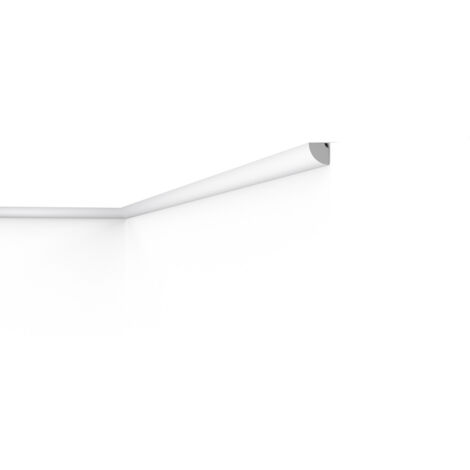 D1 DECOFLAIR Moulure de plafond Polystyrène 21 x 21 x 2000 - 1 pièce