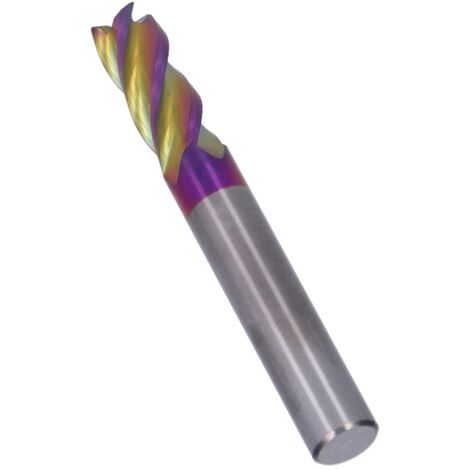 D10 Spiral-CNC-Fräser für die Metallbearbeitung, 75 mm Länge, Fräszubehör.