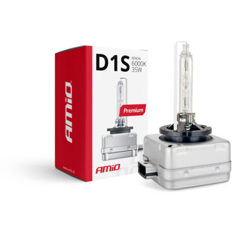 Ксенонова крушка D1S 35W 6000K 12V Amio Premium