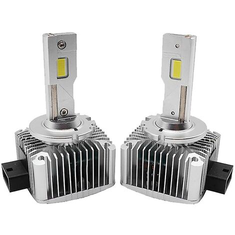 D1s LED-Scheinwerfer versteckt D1s/r Autolampe LED 8000lm CSP Chip 6000k Weiß 90w Einfache Installation Stecker und