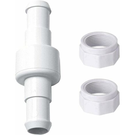 D20 Ball Bearing Swivel Connector for Hose with D15 Power Nuts Compatible with Zodiac Polaris 180 280 380 Pool Cleaner