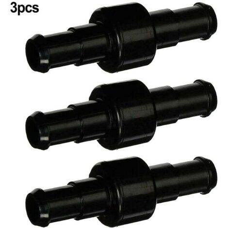 D20 Lot de 3 Raccords Rotatifs pour Tuyau D'arrosage avec 6 Embouts D15 Compatibles avec Zodiac Polaris 180 280 380 Robot Nettoyeur Piscine noir
