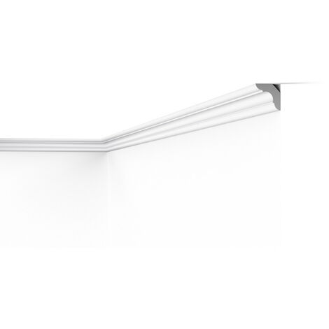 D21 DECOFLAIR Moulure de plafond Polystyrène 30 x 30 x 2000 - 1 pièce