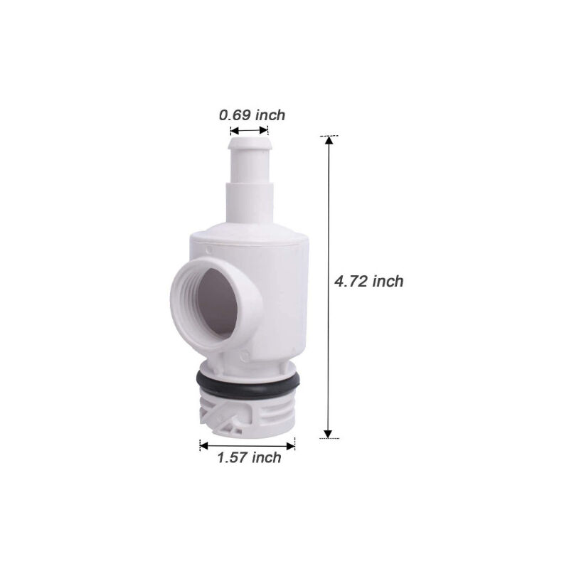 D29 Conector De Piscina De Una Pieza Adaptador De Desconexión Rápida Y Regulador De Presión Compatible Con Limpiadores De Piscina Automáticos Polaris