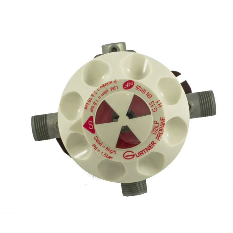 Gurtner - Détendeur inverseur D.2.I.L.P 6kg/h 1,5bar - nf en Propane - M20x150.