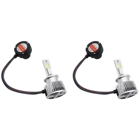 D2s LED-Scheinwerfer, versteckt, D2s/r, Autolampe, LED, 8000 lm, CSP-Chip, 6000 K, Weiß, 90 W, einfache Installation, Stecker und Steckdose