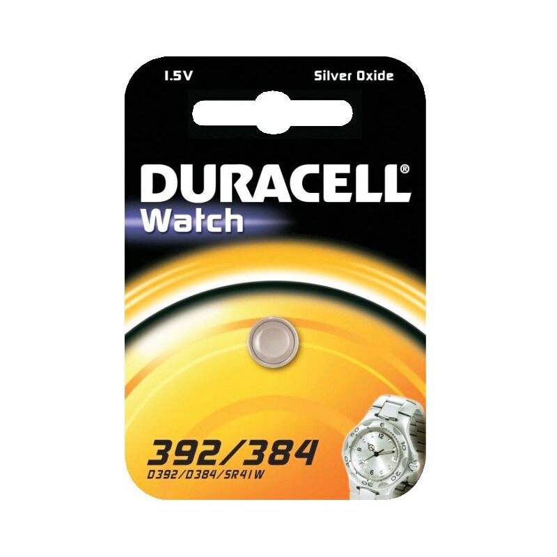 Duracell Single D392 Silver Oxide Electronic Battery