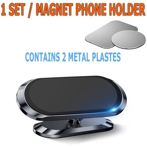 Da 1 a 2 supporti magnetici per cruscotto auto, supporti per telefono
