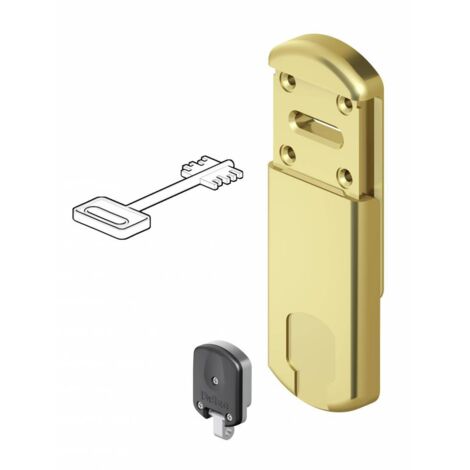 dA fenseur magnA tique MG220 pour serrures A  double embout pvd or poli