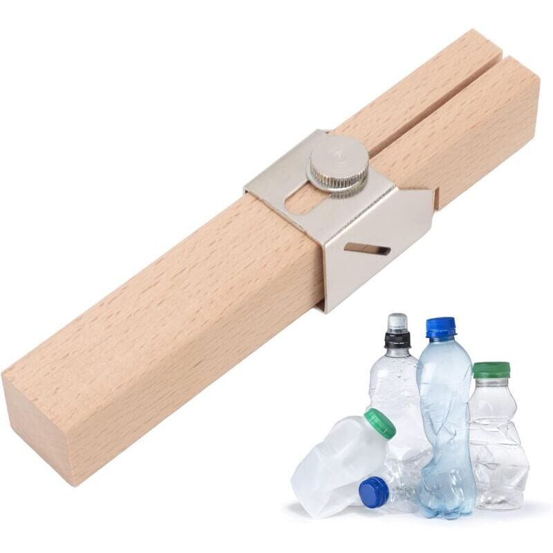 Snq - Machine à Couper Les Cordes Pour Bouteilles, Coupe-bouteilles En Plastique De Hêtre Respectueux De L'environnement Portable Pour Bouteilles En