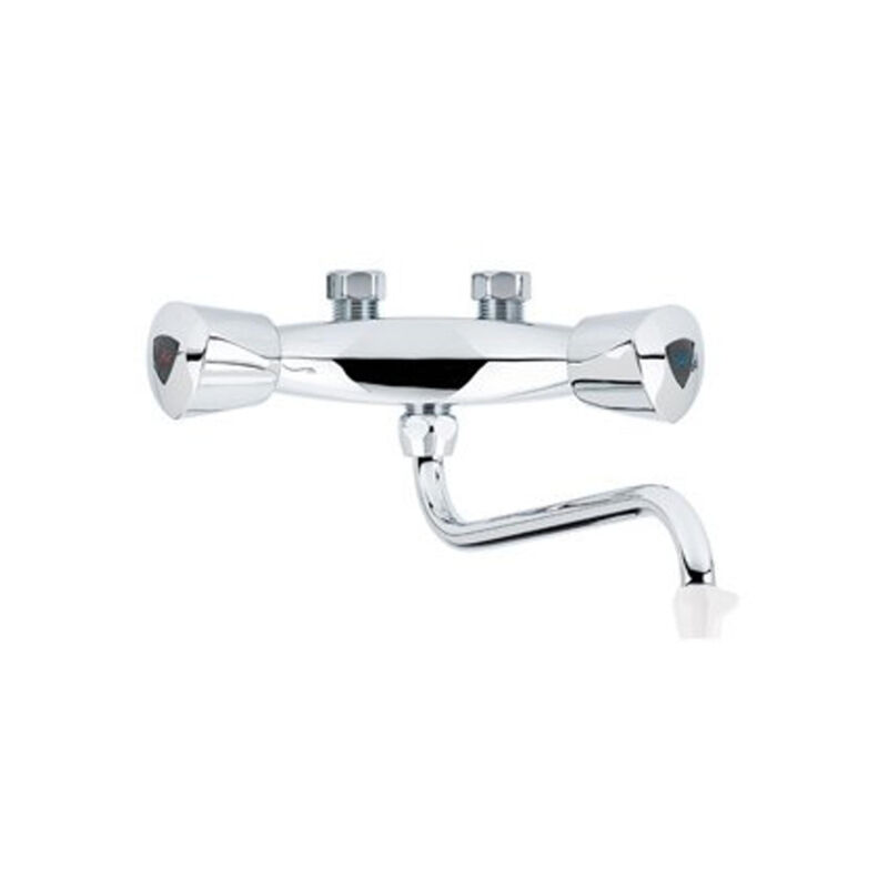Daalderop Close-Up Robinet de cuisine mural chrome