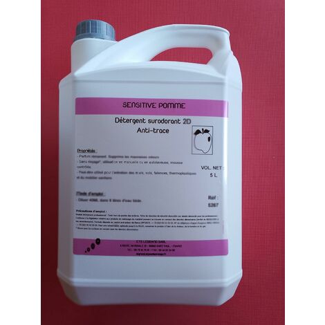 DÃƒÂ©tergent surodorant 2D Anti-trace - POMME 5L
