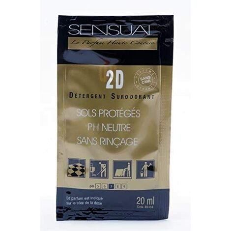 Détergent surodorant SENSUAL 2D Vanille dose 20mL - Colis de 250 dosettes