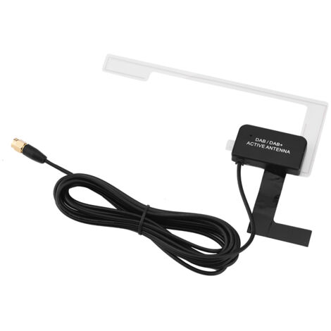 DAB-Autoradioantenne, Fenstermontage, SMA-Stecker