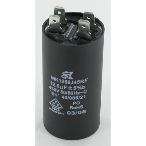 DAB – Condensateur 12,5 µF – Tension 230V – Adaptable pour systèmes variés – R00008871