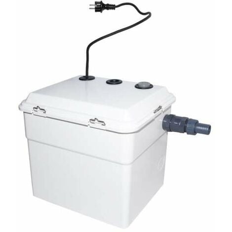 Wilo-HiDrainlift 3-37, kompakte Abwasser-Hebeanlage für Schmutzwasser ohne  Fäkalien zur Entwässerung von Duschen, Waschmaschinen, Spülmaschine und