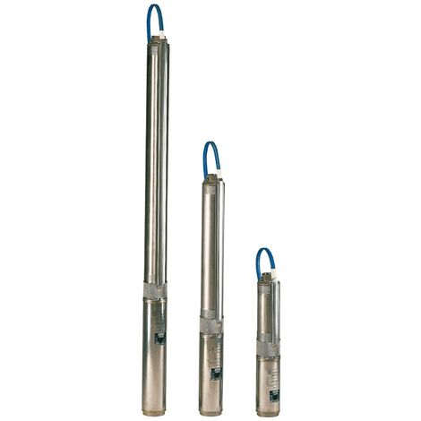 DAB – Pompe immergée pour forage 4 pouces – Acier inox AISI 304 – 0,75 kW monophasé – Débit jusqu'à 6 m³/h – Coffret de démarrage inclus