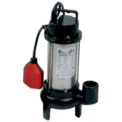 DAB – Pompe immergée SEMISOM265AUTV 0,55 kW – Débit de 1,8 à 12 m³/h – Monophasé 220V – Corps en fonte – Évacuation eaux usées solides jusqu'à 40 mm