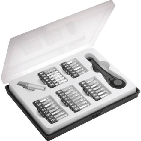 Dacal Jeu de clés à douille métrique 1/4" (6.3 mm) 37 pièces MBS40 C58391