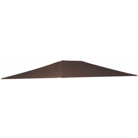 Dachbezug mocca zu Tosca Pavillon 3x4 Meter, Bezug aus Polyester, PU-beschichtet, 230g/m² in mocca