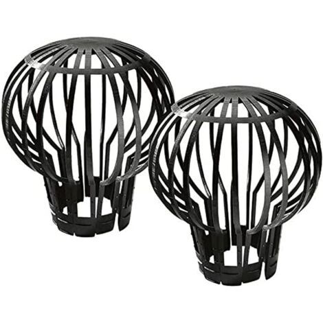 Dachrinne 2 Filter für Crapaudine-Dachrinnen, aus PVC