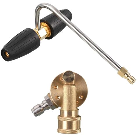 Dachrinnenreiniger-Aufsatz, Drehkupplung für Hochdruckreiniger-Spitzen